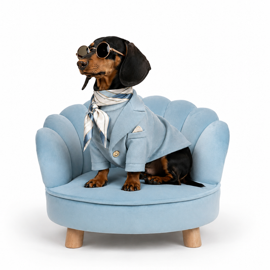 Aqua Blossom Chair
