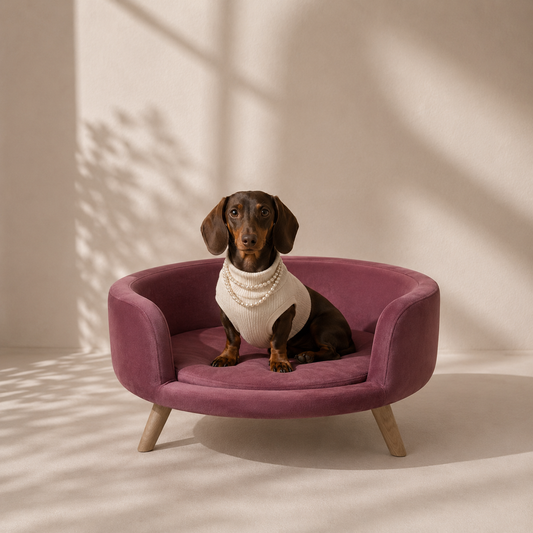 Plum Plush Bed