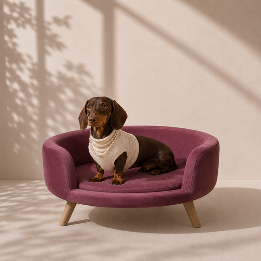 Plum Plush Bed