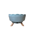 Load image into Gallery viewer, Aqua Blossom Chair
